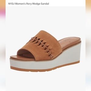 NYDJ Women's Rory Wedge Sandal
